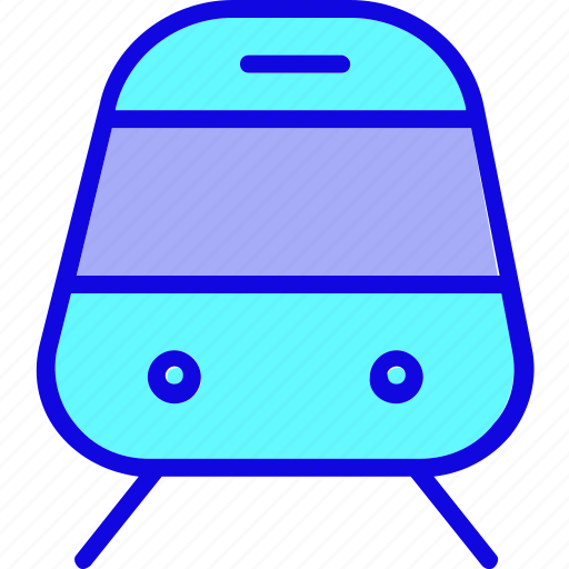 Locomotive, metro, railway, subway, train, transport, transportation icon - Download on Iconfinder