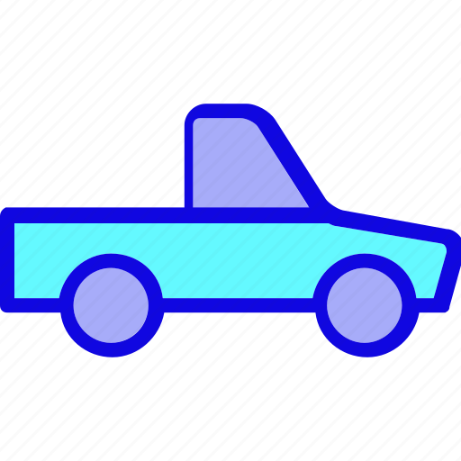 Automobile, car, delivery, pick up, transport, transportation, truck icon - Download on Iconfinder