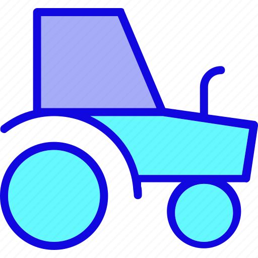 Agriculture, farming, hijacker, tractor, transport, transportation, vehicle icon - Download on Iconfinder