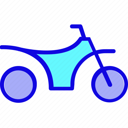 Bike, dirt bike, motorbike, motorcycle, transport, transportation, vehicle icon - Download on Iconfinder