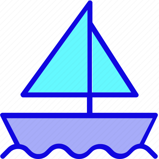 Boat, sailing, sailing boat, ship, shipping, transport, transportation icon - Download on Iconfinder