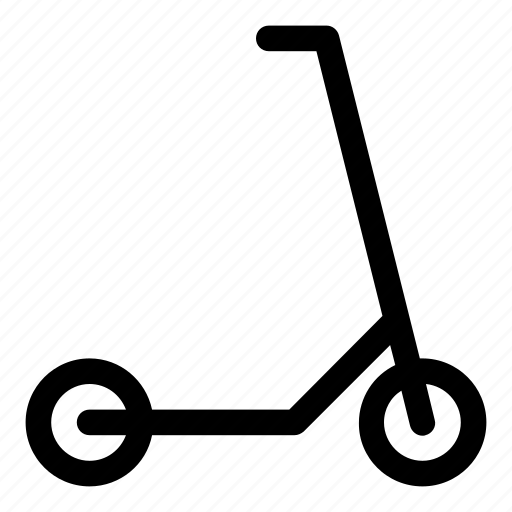 Bar, handle, kick, scooter, transportation, vehicle, wheels icon - Download on Iconfinder