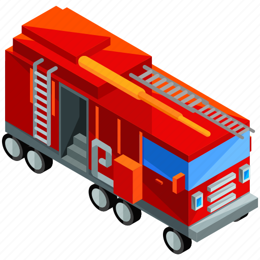 Firetruck, emergency, fire, transport, transportation, vehicle icon - Download on Iconfinder