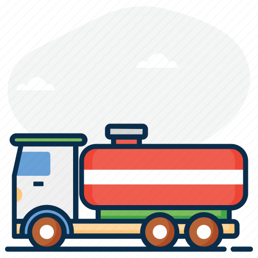 Fuel, fuel delivery, fuel logistics, fuel tanker, oil container, oil tanker, tanker icon - Download on Iconfinder
