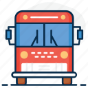 bus, coach, local transport, passenger, passenger bus, public transport, vehicle