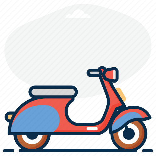 Bike, heavy bike, motorcycle, personal bike, scooter, sports scooter, transport icon - Download on Iconfinder
