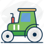 agriculture machine, farm equipment, farming tractor, land tractor, tractor 