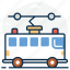 bus, local transport, motorbus, public transport, trolley, trolley bus, vehicle 