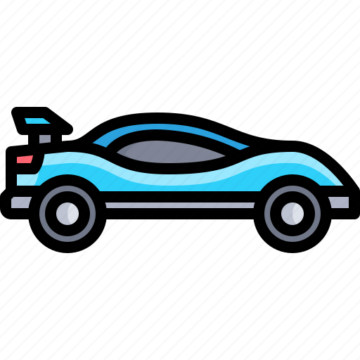 Automobile, transportation, car, lowered, sport, race icon - Download on Iconfinder