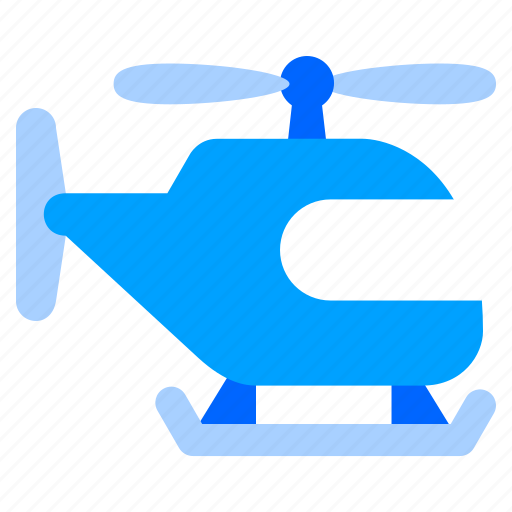 Helicopter, transport, transportation, travel, chopper icon - Download on Iconfinder
