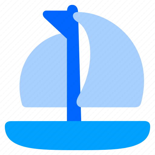 Sailboat, sailboats, boat, ship, sailing icon - Download on Iconfinder