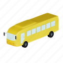bus, car, travel, school, vehicle, transportation, school bus, education, transport, public, autobus 