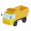 dump, truck, car, shipping, logistics, delivery, vehicle, transportation, construction, cargo, van, transport 