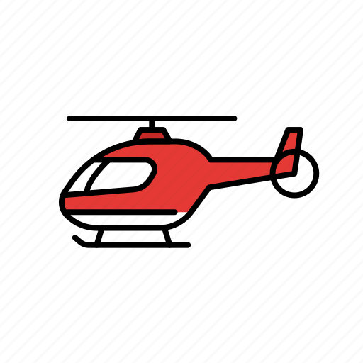 Helicopter, flying, chopper, aircraft, transportation icon - Download on Iconfinder