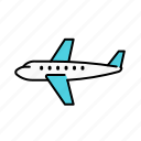 plane, aeroplane, passanger, flying, transportation