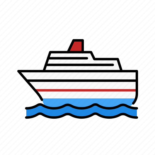 Ship, ferry, boat, transportation icon - Download on Iconfinder