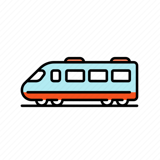 Train, transportation, public vehicle, travel icon - Download on Iconfinder