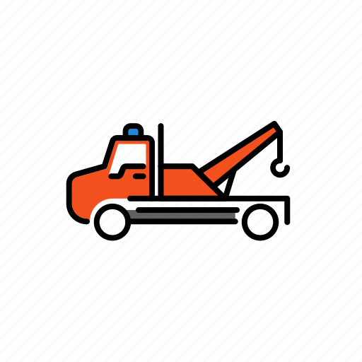 Truck, tow, emergency, service, transportation icon - Download on Iconfinder