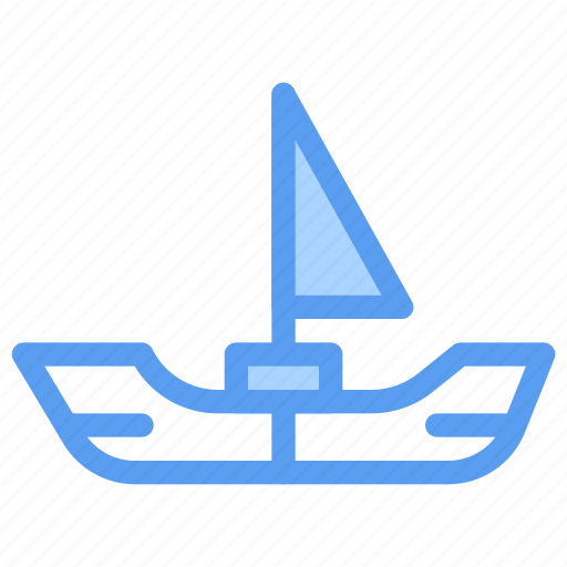 Sail, boat, ship, sea, ocean, fish icon - Download on Iconfinder