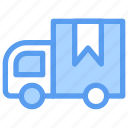 shipping, truck, delivery, box, package, transport, vehicle, van