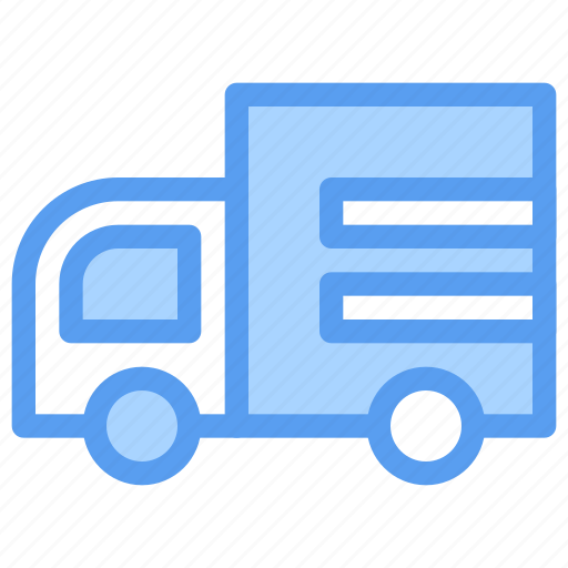 Truck, delivery, shipping, box, vehicle, transportation, transport icon - Download on Iconfinder