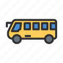 bus, school, public, transportation, carriage, vehicle