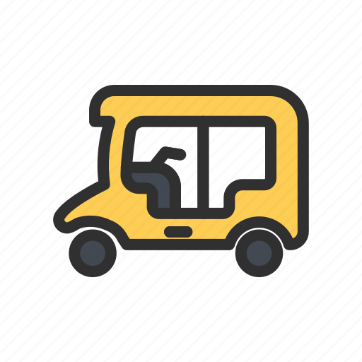 Ricksaw, water, taxi, gharry, transportation, traditional icon - Download on Iconfinder