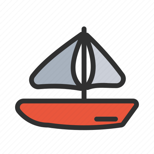 Sailboat, ship, sea, boat, transportation icon - Download on Iconfinder