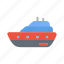 cruiser, ship, boat, sea, transportation 
