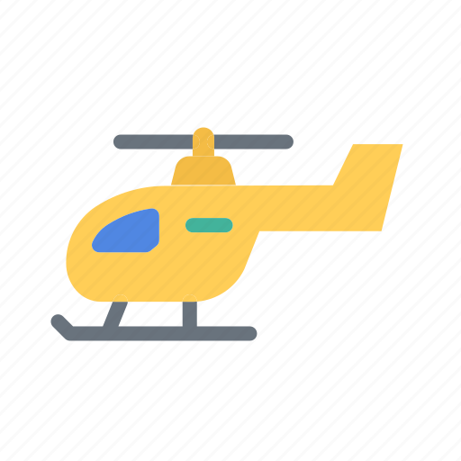 Helicopter, aircraft, rotorcraft, chopper icon - Download on Iconfinder