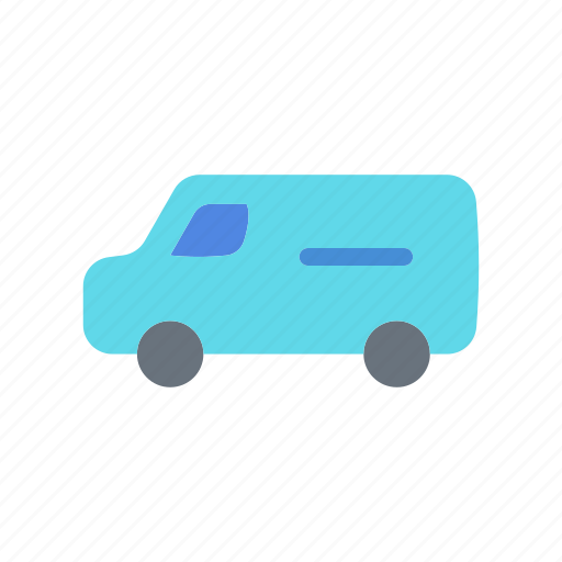 Van, truck, vehicle, transport, delivery icon - Download on Iconfinder