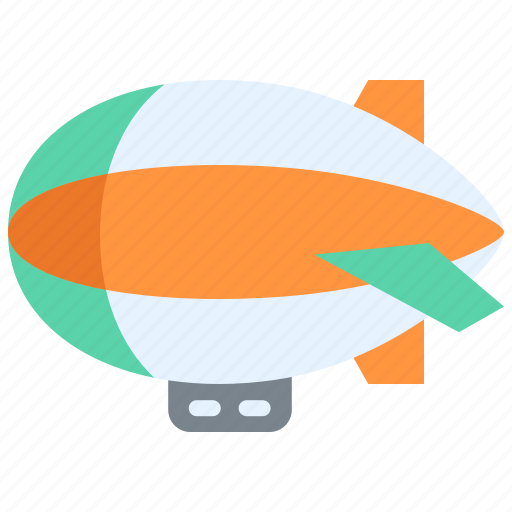 Airship, balloon, fly, transport, travel, air, transportation icon - Download on Iconfinder