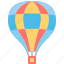 air, balloon, fly, travel, flight, transportation, journey, hot 
