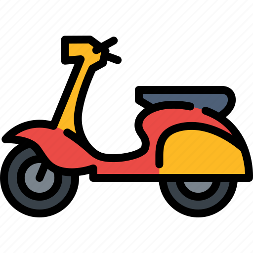 Scooter, ride, fun, urban, transport, bike, vehicle icon - Download on Iconfinder