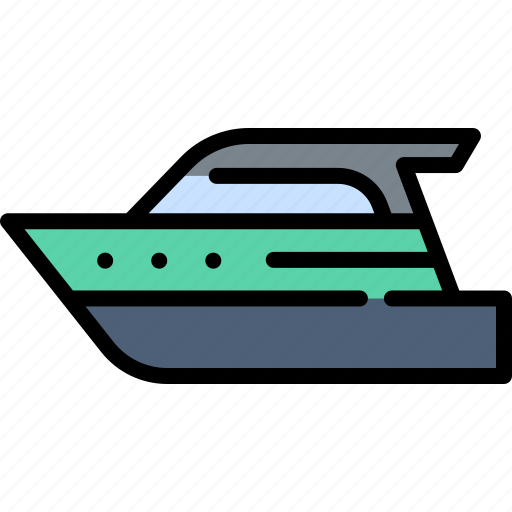 Speed, boat, sea, ocean, water, travel, yacht icon - Download on Iconfinder