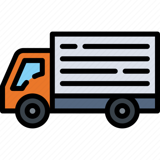 Truck, transportation, cargo, delivery, vehicle, freight, logistics icon - Download on Iconfinder