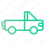 pickup, truck, shipping, package, parcel, transportation 