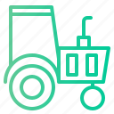 tractor, farm, gardening, transport