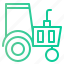 tractor, farm, gardening, transport 