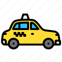 cab, taxi, transportation, public