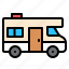 caravan, trailer, camper, vehicle 
