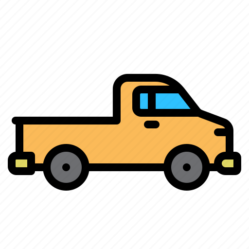 Transportation, pickup, truck, delivery icon - Download on Iconfinder