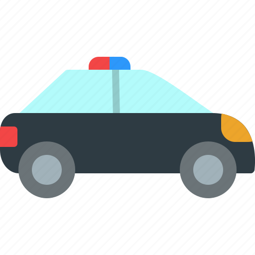 Car, emergency, flashing, police, transport icon - Download on Iconfinder