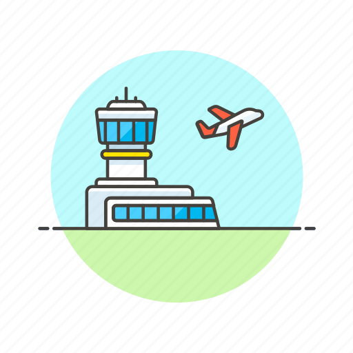 Air, airport, transportation, fly, travel, vehicle icon - Download on Iconfinder