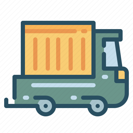 Shipping, trailer, truck, van icon - Download on Iconfinder