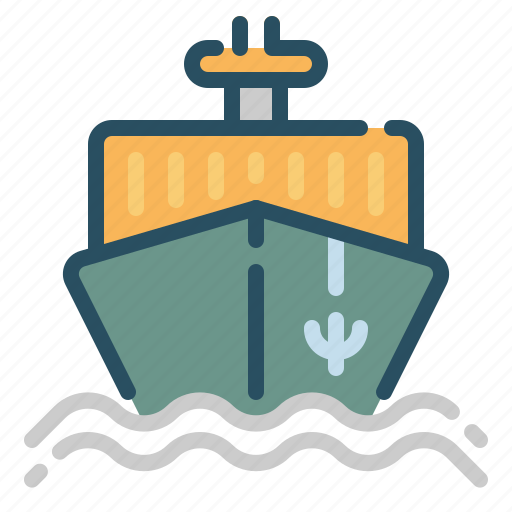 Freight, logistic, sea, transport icon - Download on Iconfinder