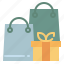 bag, gift, shop, shopping 
