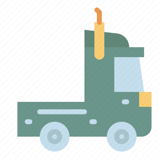 Trailer, transport, truck, vehicle icon - Download on Iconfinder