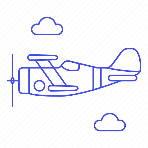 Plane, aircrafts, sky, airscrew, front, air, aviation icon - Download on Iconfinder
