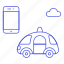 app, application, car, cars, control, phone, road, smart, smartphone, transportation 
